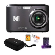 Kodak PIXPRO FZ45 Friendly Zoom Digital Black Camera with Memory Card Bundle picture