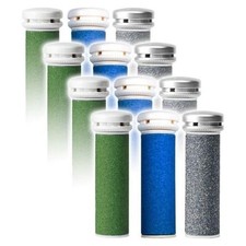  12 Mixed Emjoi Generic Micro-Pedi Refill Rollers (Extra, Super & Xtreme Coarse) picture