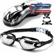 New Sunny Unisex Swim Goggles - Anti‑Fog, UV Protection; picture
