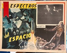 Plan 9 from Outer Space 1958 Original Lobby Card Ed Wood Bela Lugosi Vampira Tor picture