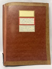 Huge Vintage Occupation Japan Scrapbook 1949-1958 Military LIFE Japanese Papers picture