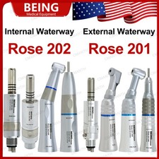 BEING Dental Low Speed Contra Angle Straight Handpiece Air Motor 4 Hols NSK KAVO picture