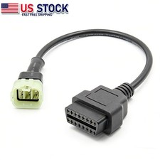 For KTM Motorcycle Auto Diagnostic Scanner Tool 6Pin To 16Pin OBD2 Adapter Cable picture