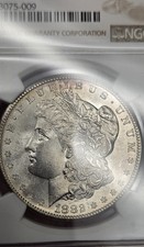 - NICE - 1882 S MORGAN SILVER DOLLAR US COIN NGC MS63 Great Eye Appeal picture