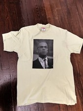 Supreme Malcolm X Tee SS22 Sz Medium Pale Mint Roy Decarava picture