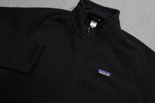 Patagonia Better Sweater Mens Large Black Full Zip Stand Collar Warm Jacket Warm picture
