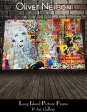 Oliver Neilson Kiss Ya Original L/ED Mixed Media Giclee on Canvas picture