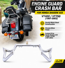 Highway Engine Guard Crash Bar Fits Honda Shadow ACE VT750 VT400 1997-2003 picture