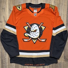 New Anaheim Ducks Fanatics Authentic Pro On-Ice Home MiC Jersey Sz 52 $425 FAP picture
