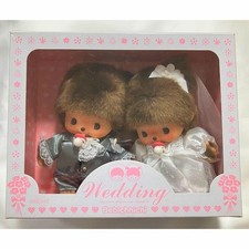 Bebichhichi Wedding Pair Set Telegram Monchhichi Sekiguchi Limited Japan picture