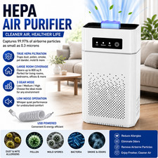 Home HEPA Air Purifier Large Room Air Cleaner for Allergies Smoke Mold Odor Dust picture