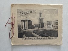 Seattle Washington, Antique Book Portfolio of Photographs c 1920, Photogravures picture