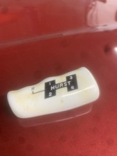 Vintage Original Hurst “ivory” White T Handle 3/8-16 Coarse Thread picture