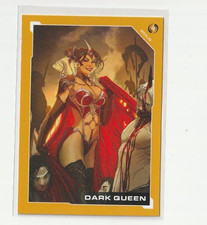 Grimm Fairy Tales Grimm Universe Dark Queen Gold Villain Trading Card Zenescope picture