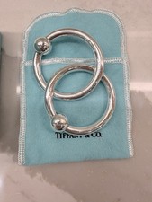 Tiffany Baby Rattle 1997 Never Used In Box picture