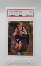 1998-99 Topps Finest Mystery Allen Iverson Kobe Bryant #M37 PSA 7 Lakers 76ers picture