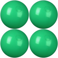 kymqlyw 4 Pcs Inflatable Beach Ball 8 Inch, Color Green picture