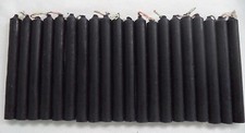 20 Chime Spell Candles Black: Mini 4