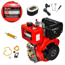 Diesel Engine 4 Stroke Air-cool Recoil Electric Start Single Cylinder 411CC 10HP picture