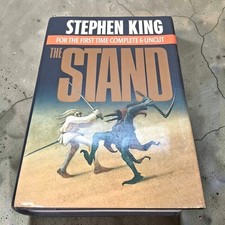 VTG Doubleday Stephen King The Stand Complete Uncut 90s Hardcover DJ BOMC Horror picture