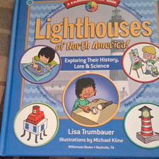 Lighthouses of North America Hardcover, Lisa Trumbauer, Kaleidoscope Kids 2000 picture