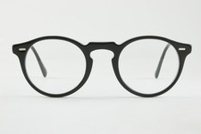 Rare Authentic Oliver Peoples OV5186 1005 Gregory Peck 45mm Black Glasses Italy picture