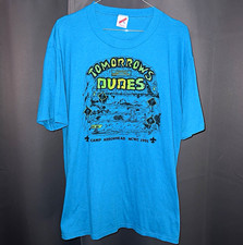 Vintage 1991 Tomorrow's Dudes Camp Arrowhead TMNT Parody T Shirt Boy Scouts picture
