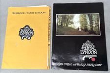 Barry Lyndon Movie Press & Photo Program Book Pressbook Booklet Lot 1976 Kubrick picture