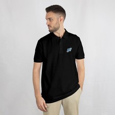 NASDAQ Polo T-Shirt High Quality Soft 95% Cotton 5% Sapndex picture