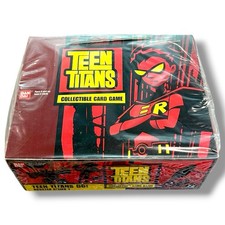 2005 Teen Titans Go CCG Booster Box Series 1 Bandai - Factory Sealed picture