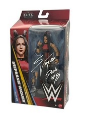 STEPHANIE VAQUER SIGNED FIGURE SERIES ELITE 125 WWE NIB MATTEL FANATICS COA picture