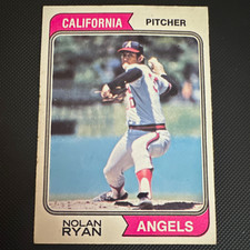 VINTAGE 1974 Topps NOLAN RYAN #20 California Angels - Base Set picture
