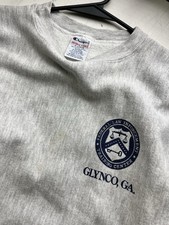 Vintage Champion Reverse Weave FBI Training Center Made In USA Glynco Georgia XL picture