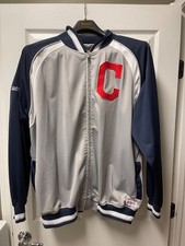 Vintage Stitches Cleveland Indians MLB Track Jacket Full Zip Size 2XL picture