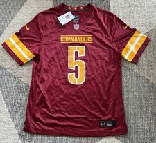 Men’s Nike Washington Commanders Jayden Daniels #5 Jersey Sz Large NWT picture