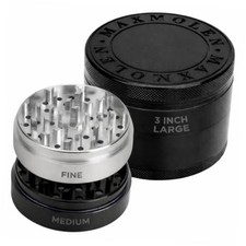 Large Manual Kitchen Spice & Seasoning Grinder, Dual Grind Plates for Fine & picture
