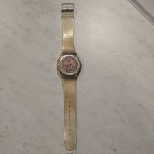 1986 Swatch Keith Haring Serpent GZ102 Watch Vintage Swiss As Is Untested picture