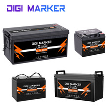 12V LiFePO4 Lithium Battery 45Ah/100Ah/135Ah/220Ah RV Marine Solar Off-Grid picture