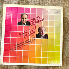 Oistrakh Richter Brahms Sonata No.2 Op.100 Prokofiev Sonata No.1 Melodiya picture