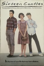 Sixteen Candles Movie Wall Plaque 12x18 Silver Buffalo Molly Ringwald 2012 picture