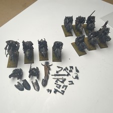 Warhammer Old World Chaos Knights X12 Mounted Metal Painted OOP Citadel Rare picture