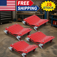 Car Dolly Set of 6000LBS Capacity Wheel Dolly, Heavy Duty Tire Cart Moving 4, picture