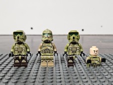 Authentic LEGO Clone Trooper 41st Elite Corps P2 Kashyyyk lot of 4 sw0519 sw0518 picture