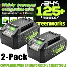 1-2x 24V 8.0Ah Lithium-ion Battery For Greenworks G-24 24Volt 29852 29842 29322 picture