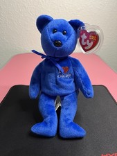 TY Beanie Baby - CHICAGO The Bear (I Love Chicago - Show Exclusive) Plush Toy picture