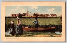 Postcard - Gezicht Op Het Dorp Marken picture