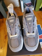 KITH x NEW BALANCE 992 MADE IN USA MENS SIZE 10  'ARGON' GRAY BLUE U992KI NEW picture
