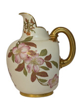 Antique Royal Worcester Flatback Jug, Large 18 cm. RW 1094 picture