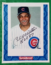 Billy Williams SIGNED AUTOGRAPHED Chicago Cubs Photo Picture HOF Inscription picture