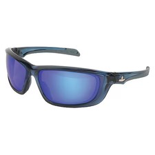 Mcr Safety Ud128bz Swagger (Ud1), Safety Glasses, Anti-Scratch, Blue Mirror picture